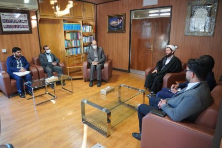 دیدار دبیر قرارگاه جوانان گام دوم انقلاب استان اصفهان با مدیرکل آموزش و پرورش استان